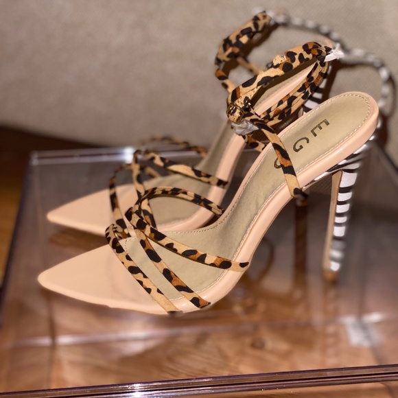 EGO Shoes - Animal Print Heels